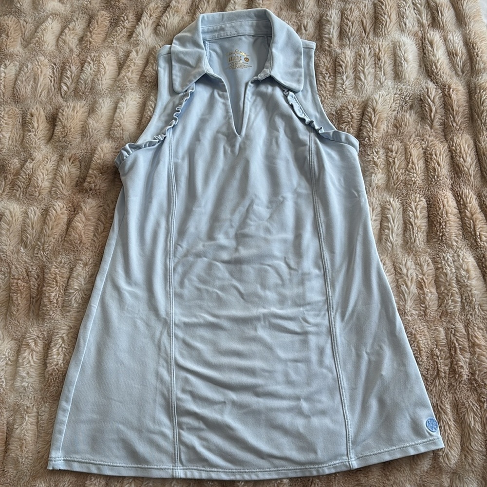 Lilly Pulitzer Luxletic sleeveless polo 💙